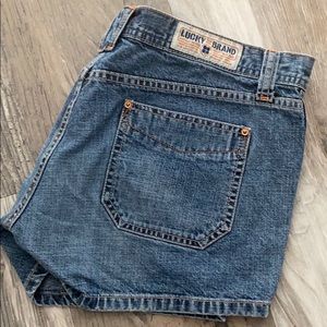 Lucky jean shorts